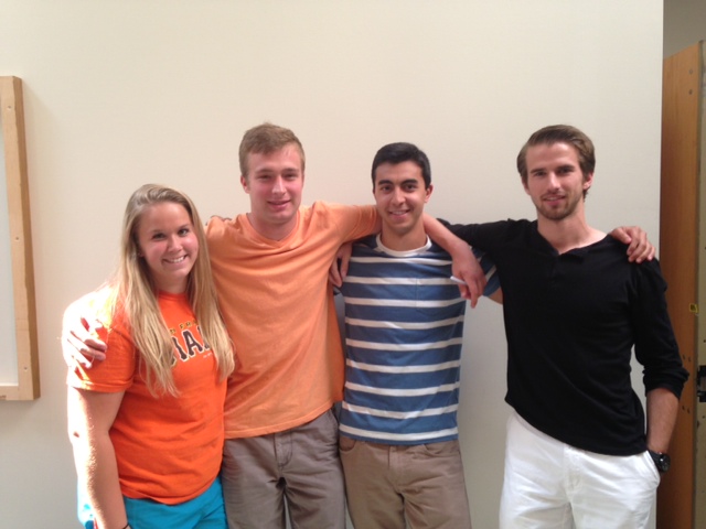 Taylor Moehling, Lucas Haug, Colin Dunn, Max Schultz