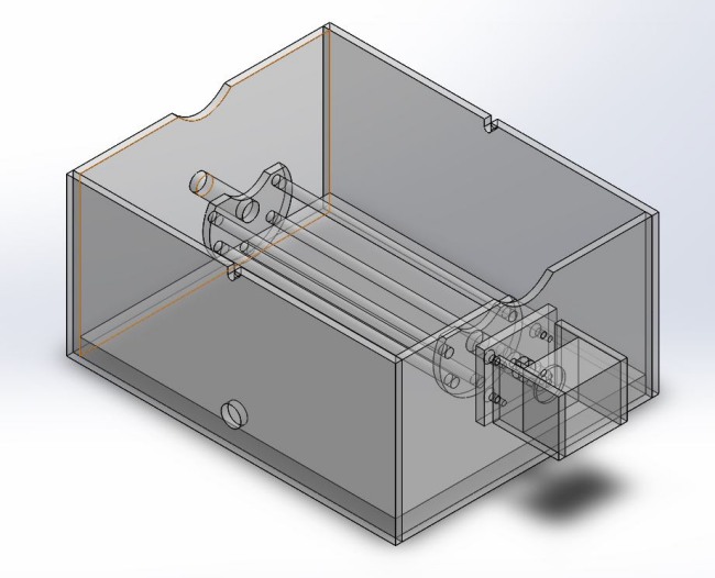 Bioreactor Prototype V2 SolidWorks-Isometric