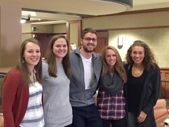 Clair Kurzynski, Kristen Rasske, Tim Abbott, Megan Platner, Lauren Stopfer