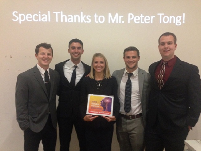 Team members from left to right: David Schmidt, Nick Gilling, Alyssa Acker, Eric Howell, Nathan Leppert
