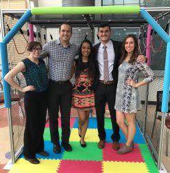 Team members from left to right: Darcy Davis, Stephen Kindem, Sheetal Gowda, Kevin Collins, Breanna Hagerty