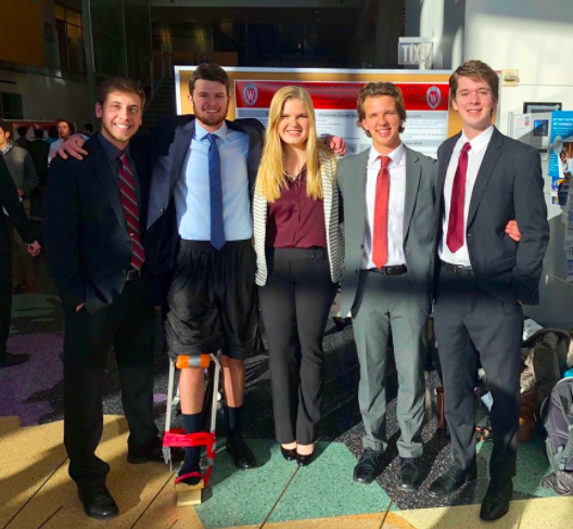 Team members from left to right: Jared Muench, Matt McMillan, Jenny Leestma, Phil Michaelson, Doug Streeten