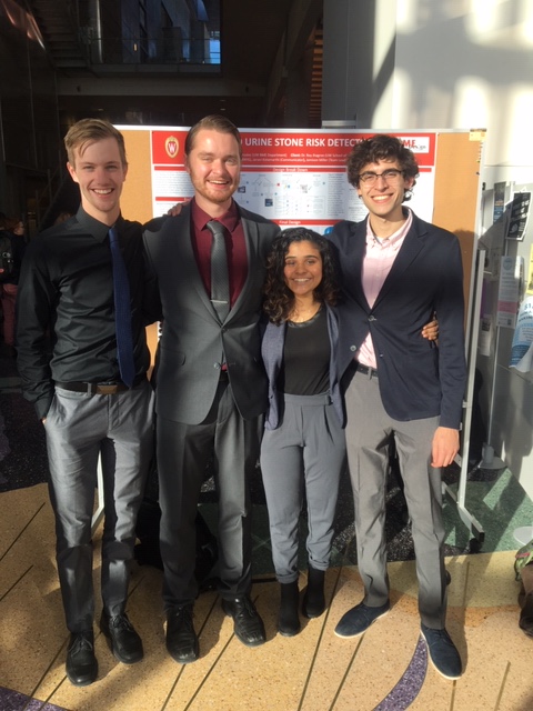 Team members from left to right: Jamison Miller, Cory Van Beek, Janavi Kotamarthi, Yash Gokhale