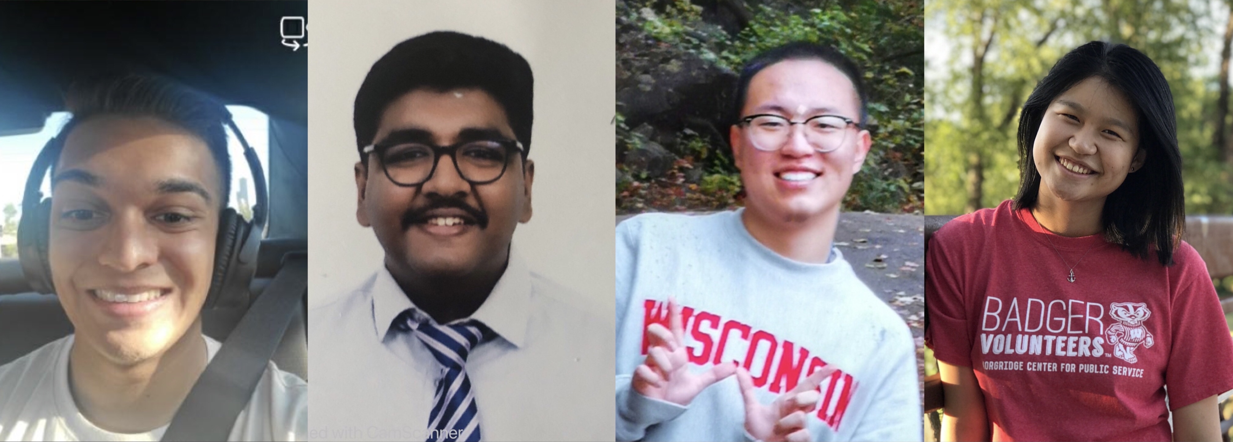 Team members from left to right: Rushabh Tolia, Siva Ramalingam, Galvin Wei, Zihan Wang