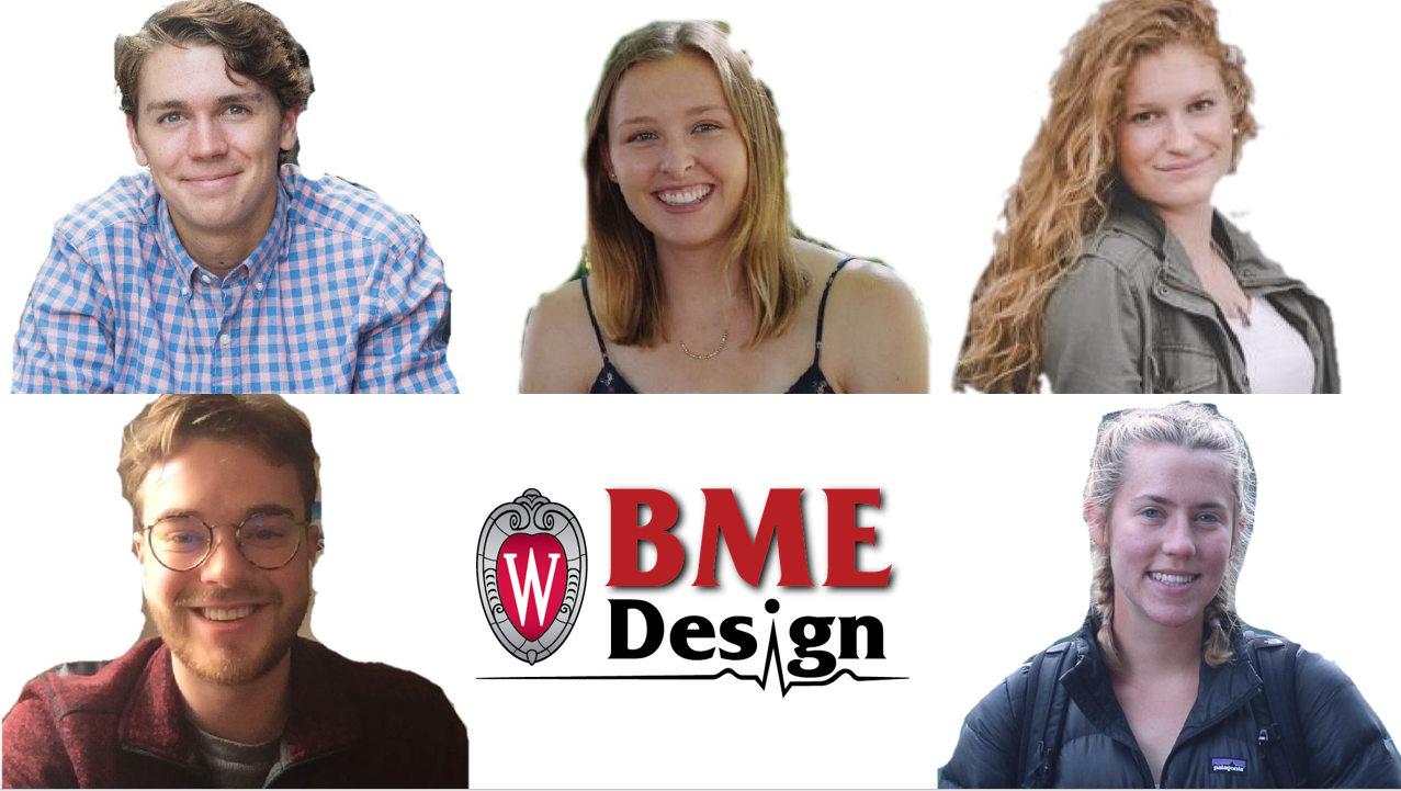 Top: Jacob Hawig, Kristen Schill, Ruby Salbego        Bottom: Arrington Polman, Kate Konieczka