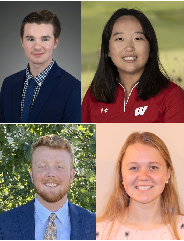 (Top Left to Right) Ben Hildebrandt, Tracy (Tae Ji) Lee, (Bottom Left to Right) Kyle Schmidt, Lindsey Weiss