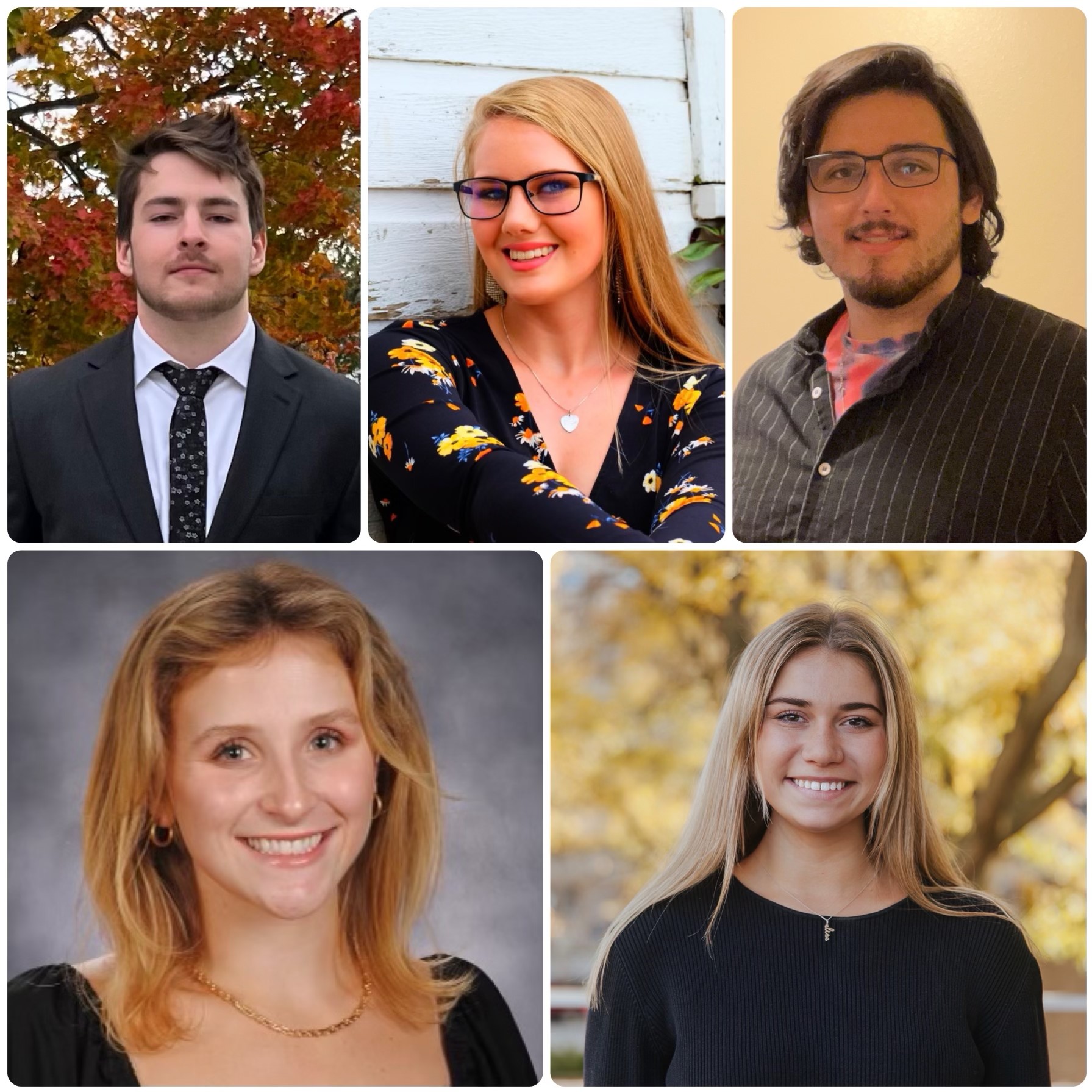 Zac Mayhew (BPAG), Jade Berget (BWIG), Caspar Uy (BSAC), Anna St Martin (Team Leader), Elise Vorpahl (Communicator) (left to right)