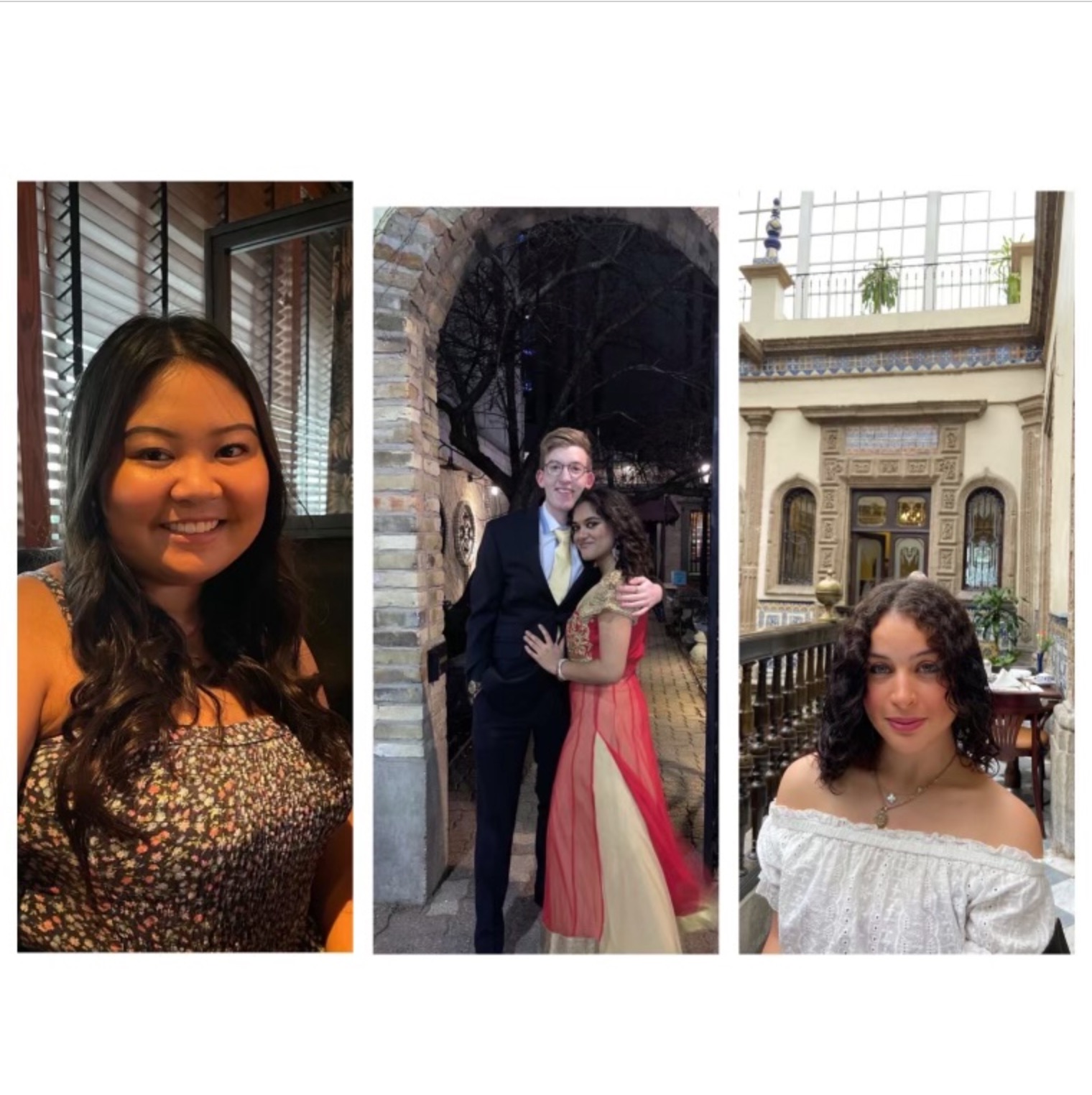 left to right: Emily lai, Dan zinger, Anvesha mukherjee, Melissa Bouharati