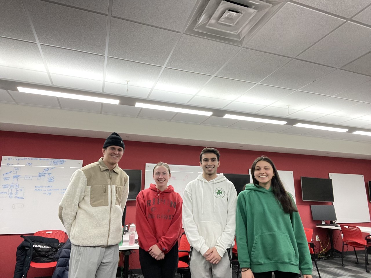 Team Calibration Compadres: Caden, Meghan, Cameron, Sofia