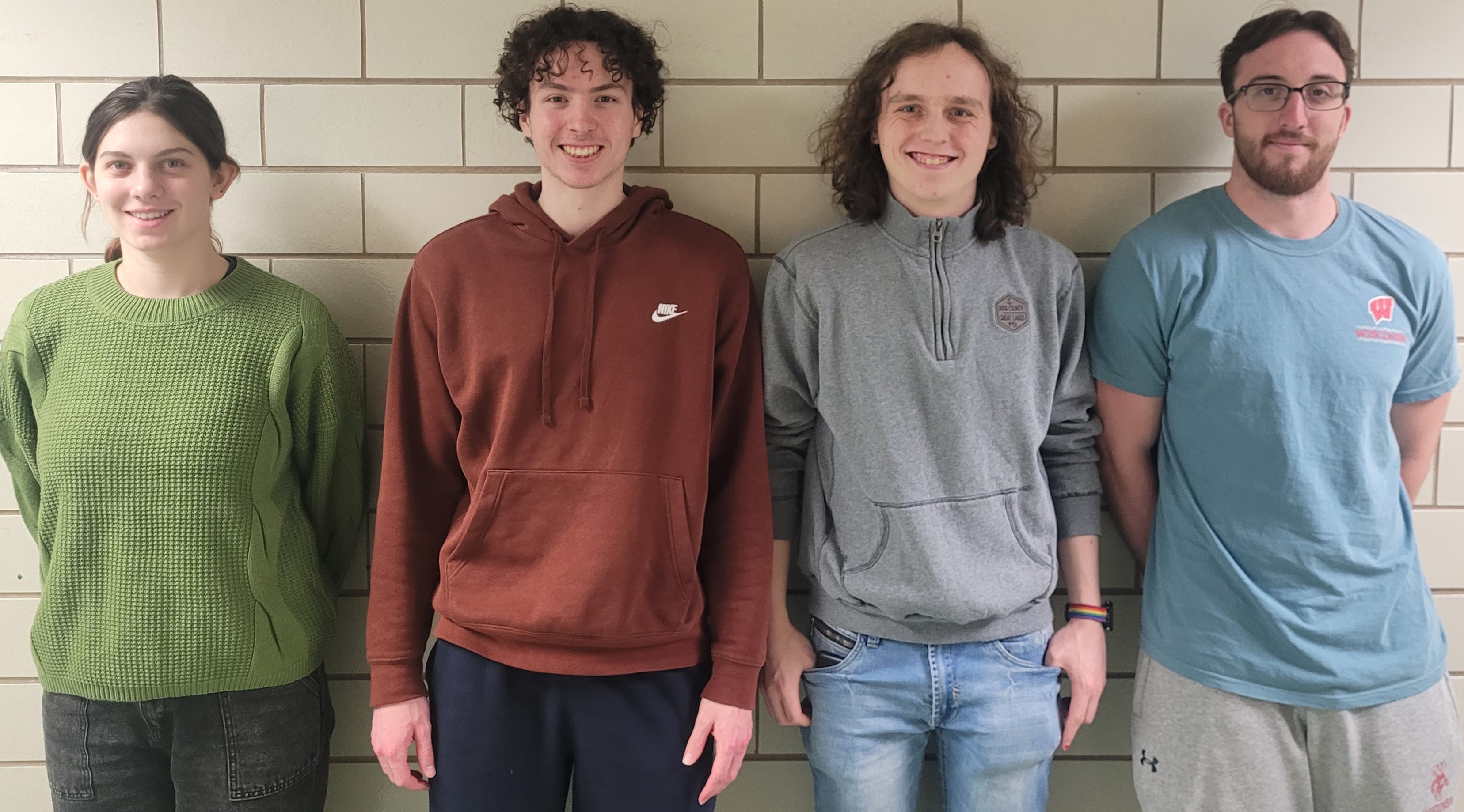 Team Members (left to right): Liv Baumann, Kyle Everson, Mark Rice, Hunter Belting