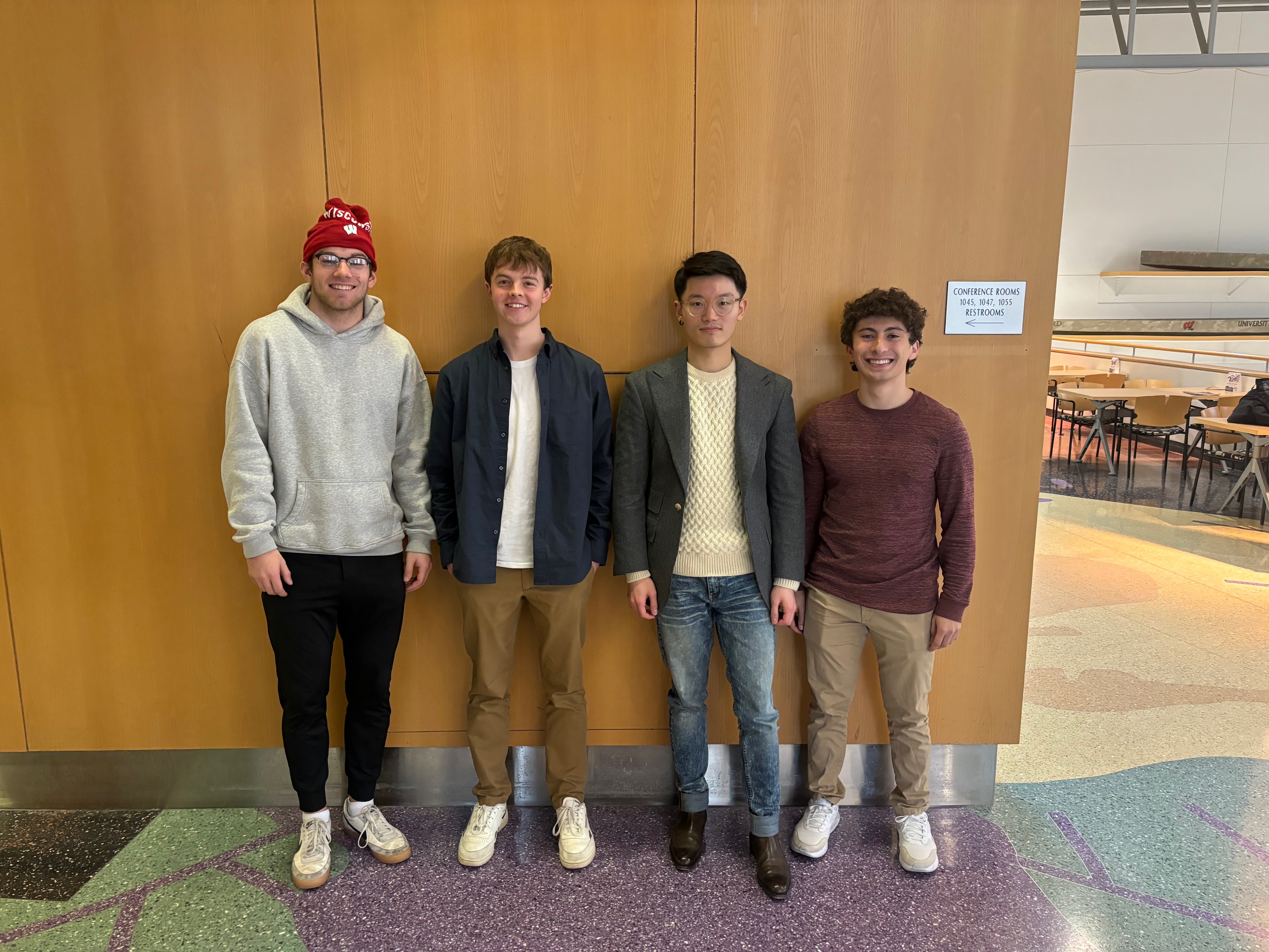 Elliott Harris, Will Martin, Richard Yang, Yousef Gadalla