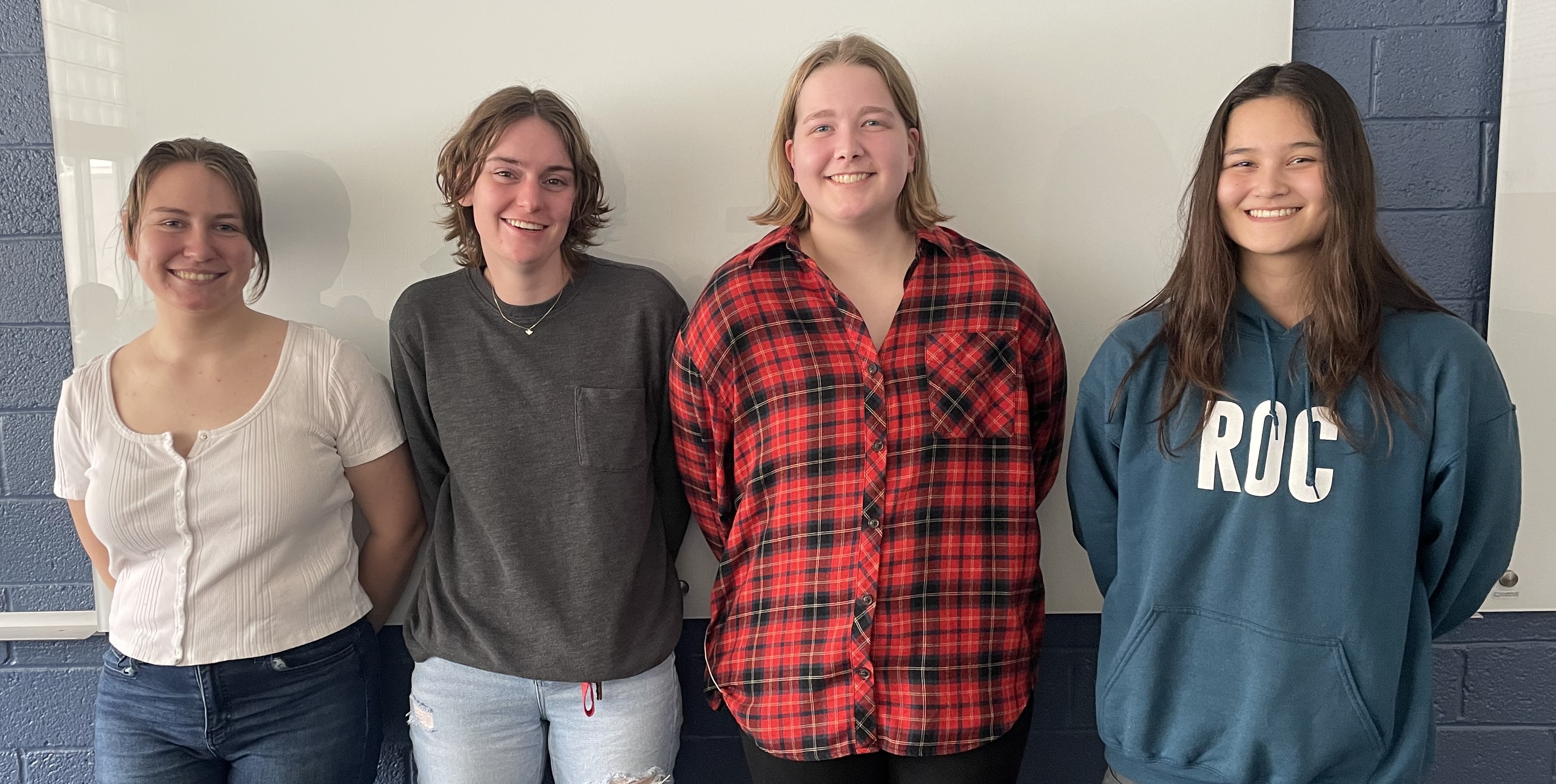 Team Members (from left to right): Valorie Schamens, Ellie Dingel, Maggie LaRose, Emily Stoebe