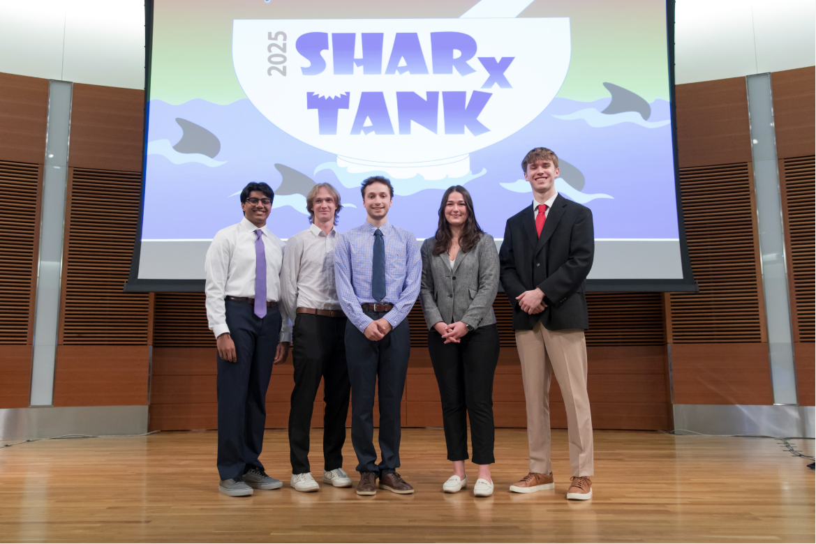 (From Left to Right): Jaden Badhwa, James Briggs, Sawyer Bussey, Jenna Vande Hey, Gannon Huebner