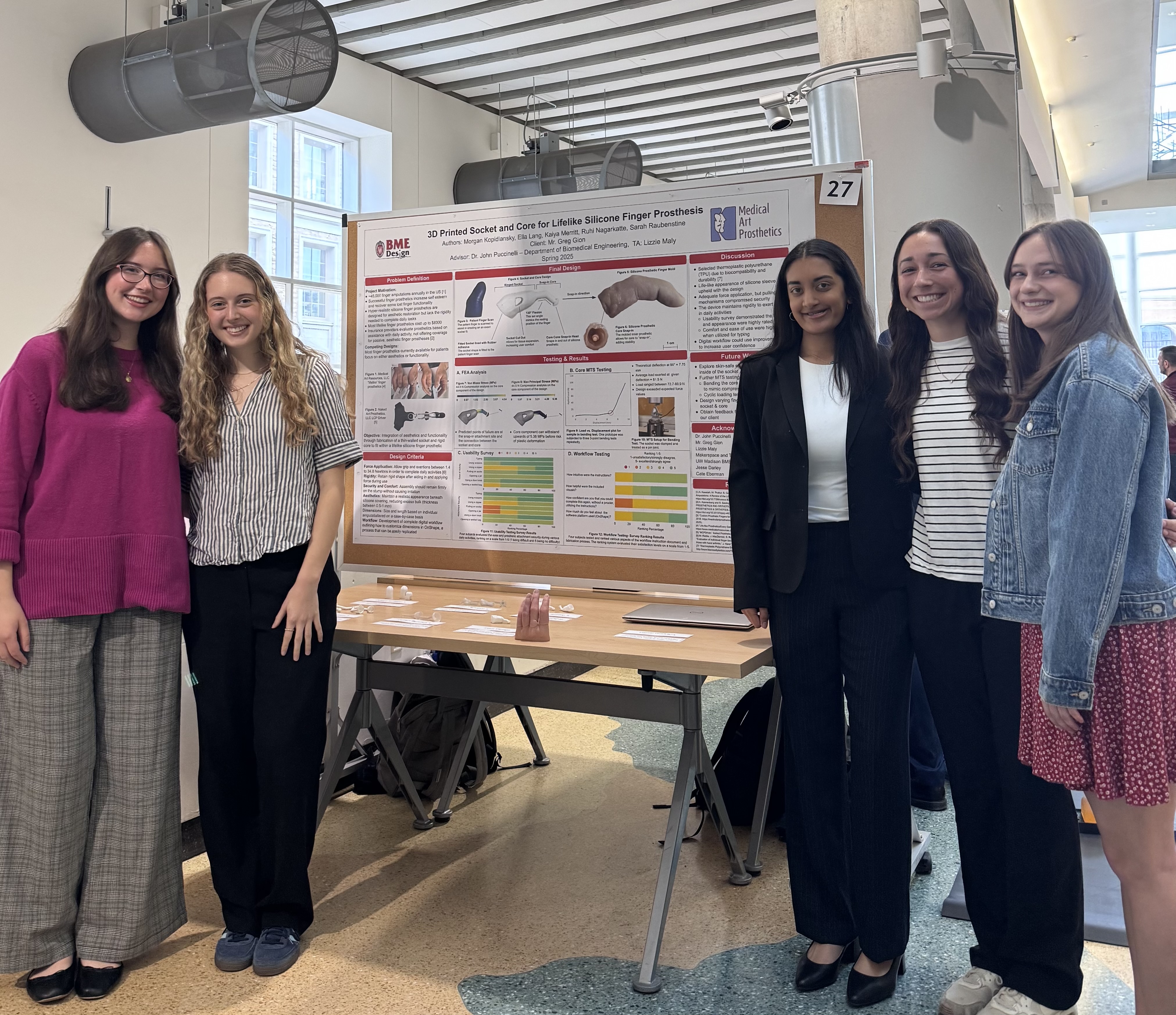 All "Five Digits" at the Final Poster Presentation