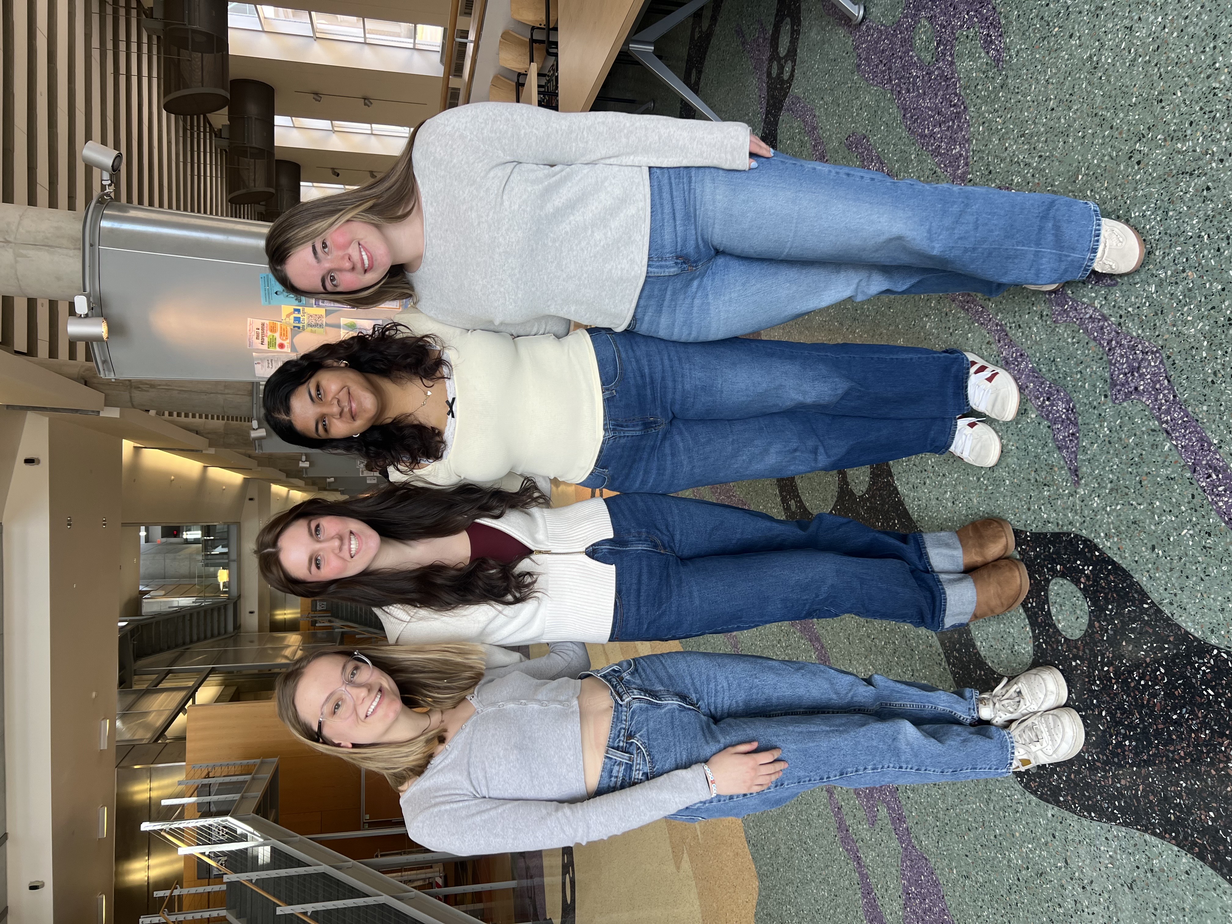 Guillemette Schroepfer, Elleana Thom, Rayona Kinny, Grace Boswell