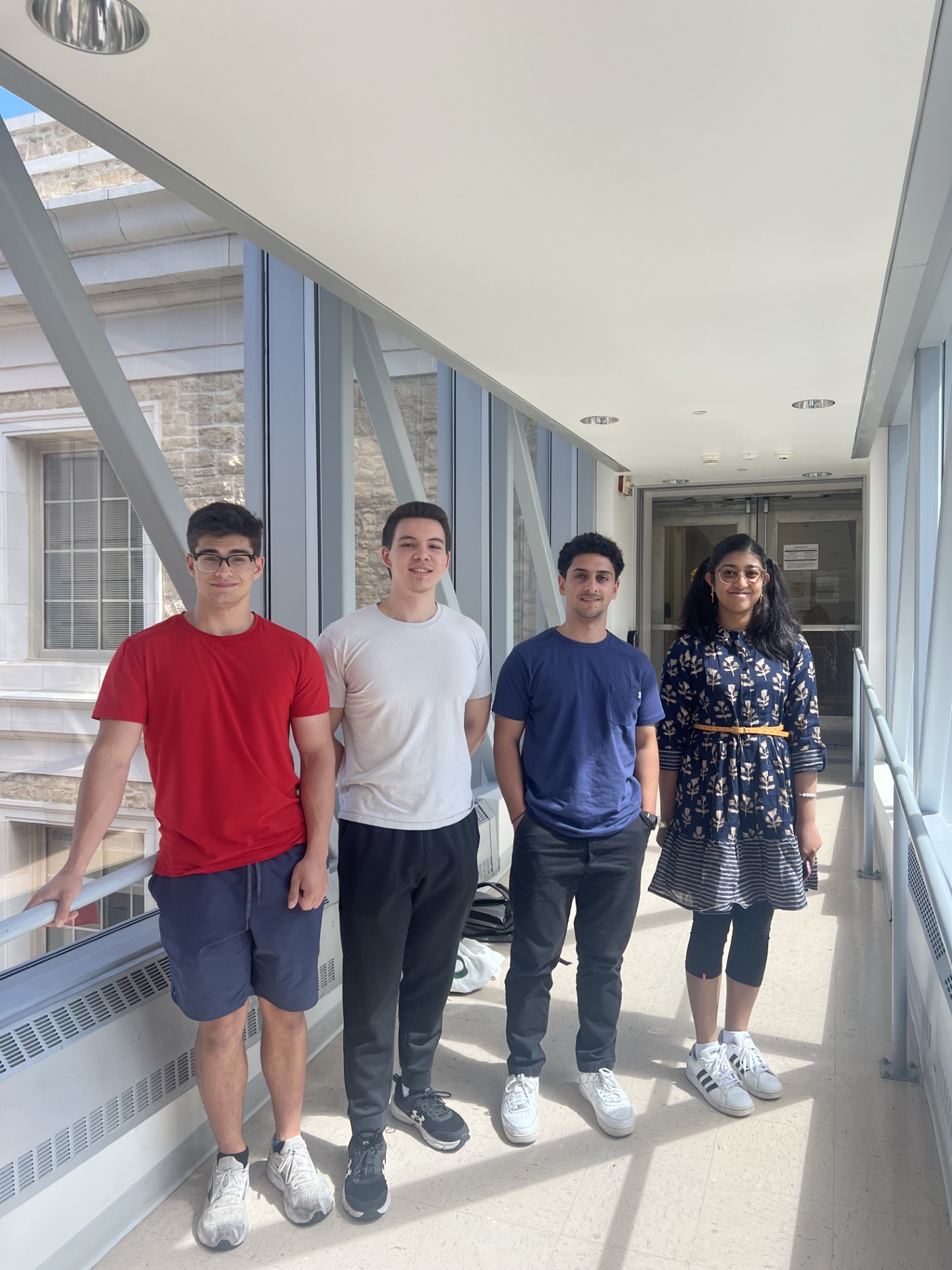 Leo DiCataldo: BWIG, Ray Steinlage: Communicator, Zahed Al-Hajji: Team Leader, Saivarshini Rishi: BSAC